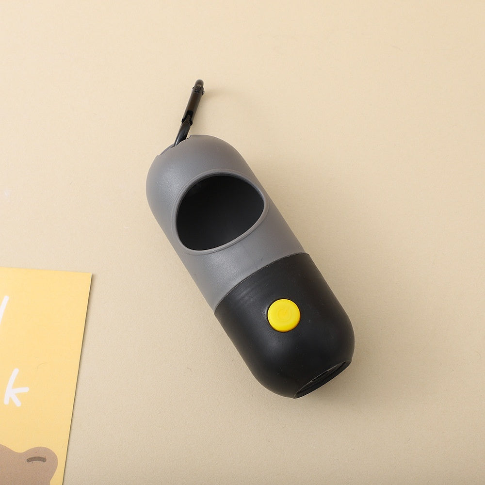 Pet Waste Bag Dispenser with LED Light – Safer, Cleaner Walks Day & Night