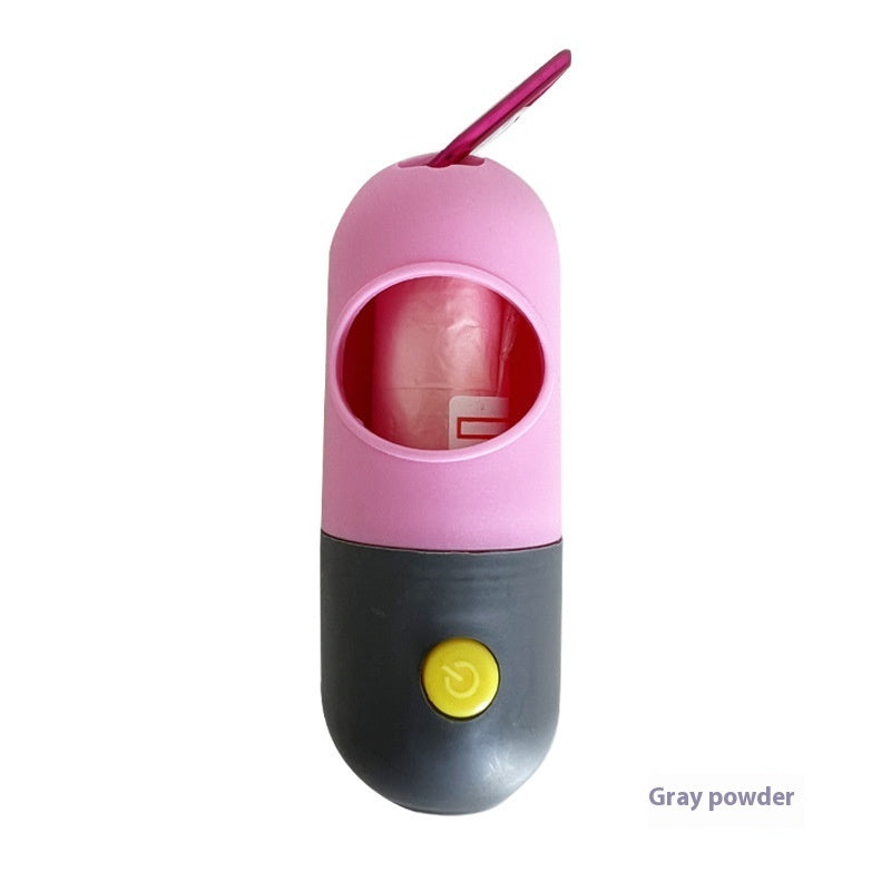 Pet Waste Bag Dispenser with LED Light – Safer, Cleaner Walks Day & Night