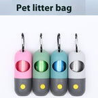 Pet Waste Bag Dispenser with LED Light – Safer, Cleaner Walks Day & Night