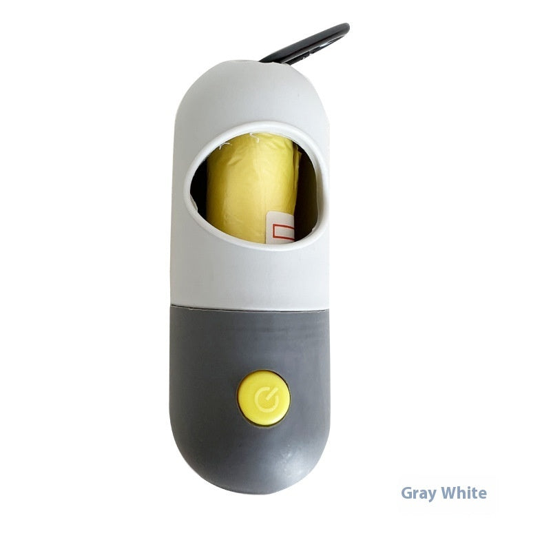 Pet Waste Bag Dispenser with LED Light – Safer, Cleaner Walks Day & Night