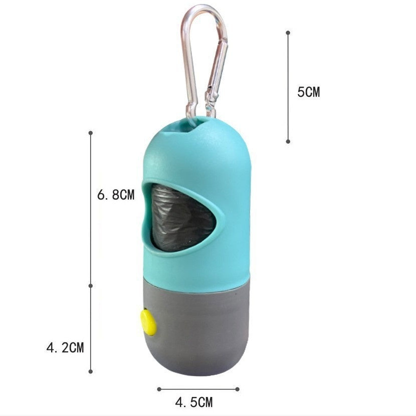 Pet Waste Bag Dispenser with LED Light – Safer, Cleaner Walks Day & Night