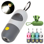Pet Waste Bag Dispenser with LED Light – Safer, Cleaner Walks Day & Night